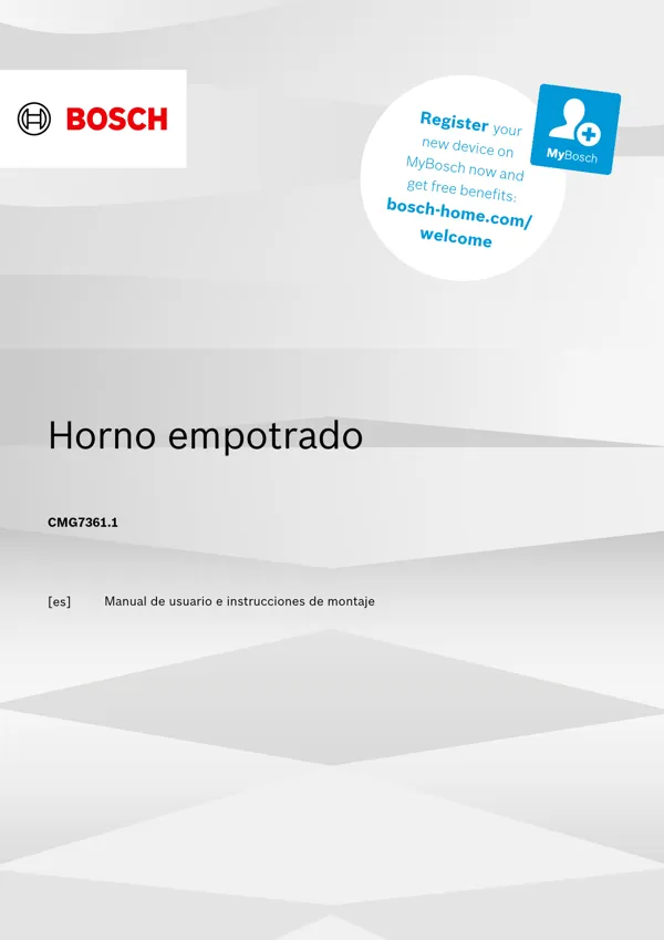 Manual Horno Bosch CMG7361.1 9001806395_A