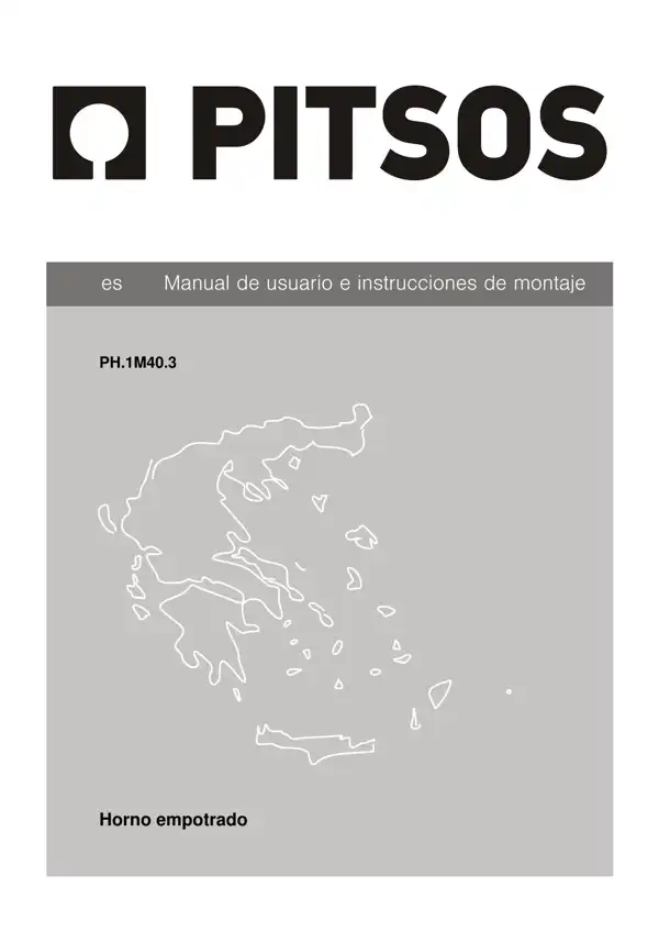 Manual Horno Pitsos PH.1M40.3 9001920120_A