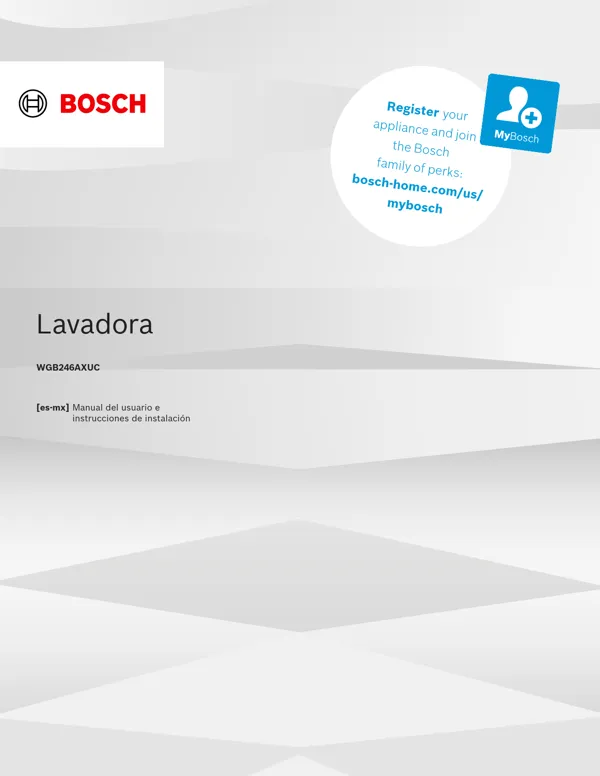 Manual Lavadora Bosch WGB246AXUC 9001853080_A