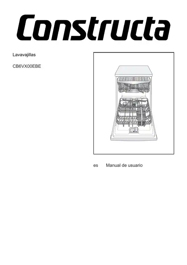 Manual Constructa Lavavajillas CB6VX00EBE 9001684781_A