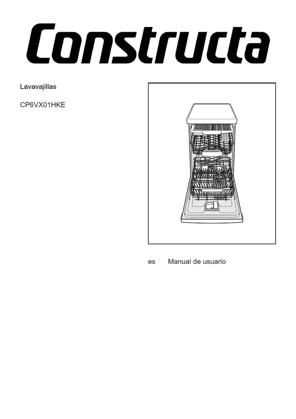 Manual Lavavajillas Constructa CP6VX01HKE 9001814388_A