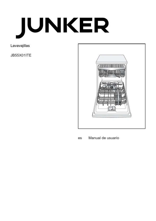 Manual Lavavajillas Junker JB55X01ITE 9001805892_A