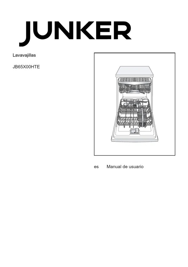 Manual Lavavajillas Junker JB65X00HTE 9001805919_A