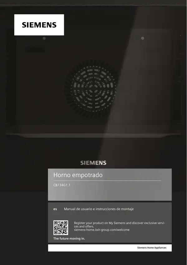 Manual Siemens Horno CB734G1.1 9001646645_A