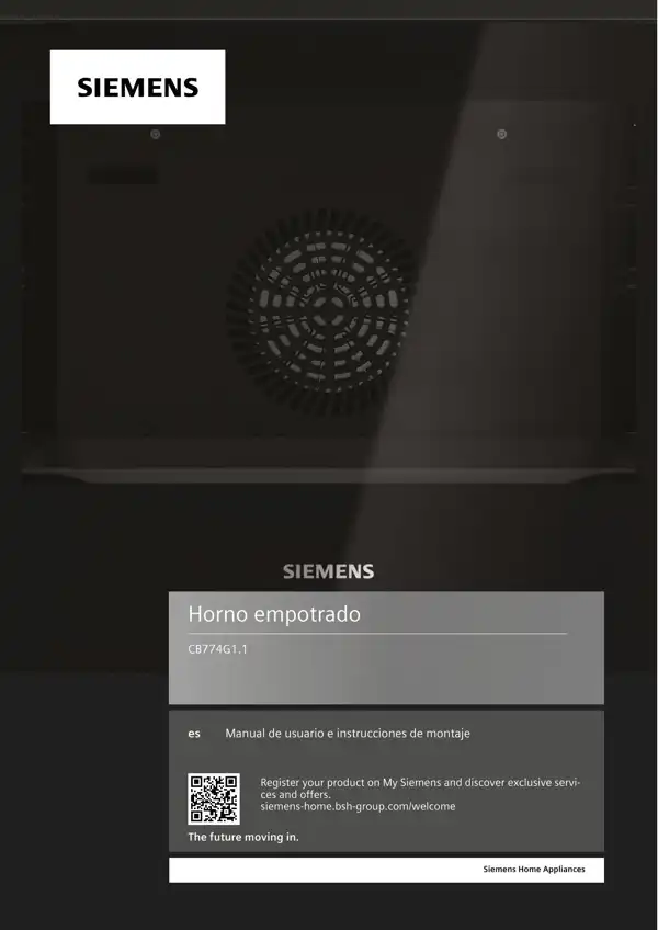 Manual Siemens Horno CB774G1.1 9001646653_A