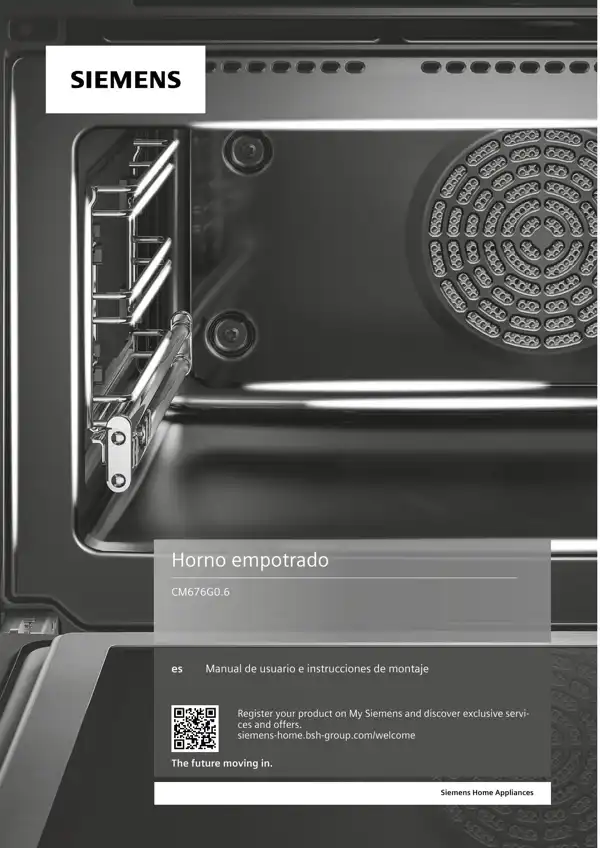 Manual Siemens Horno CM676G0.6 9001616876_A