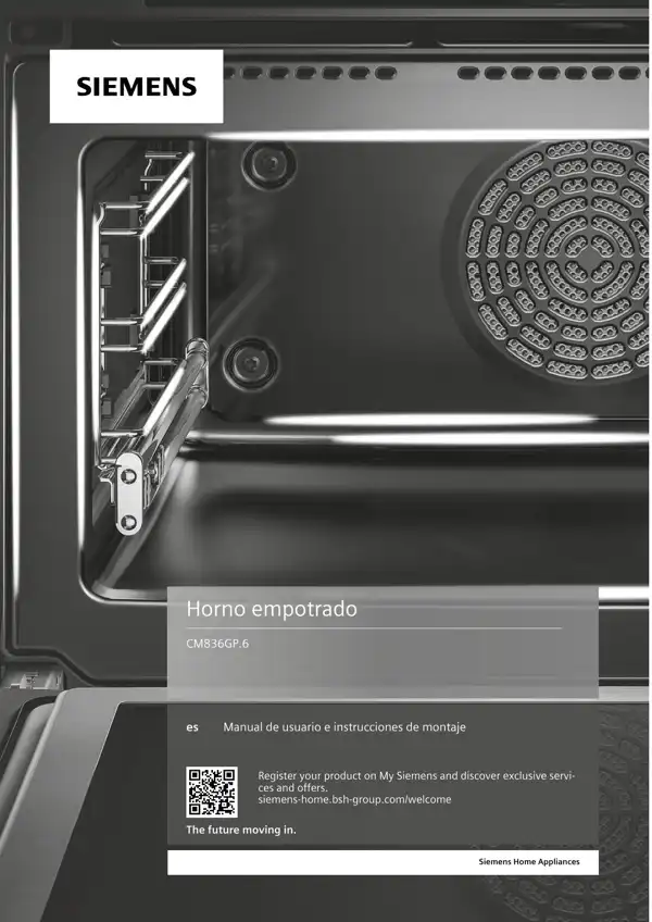 Manual Siemens Horno CM836GP.6 9001659428_A