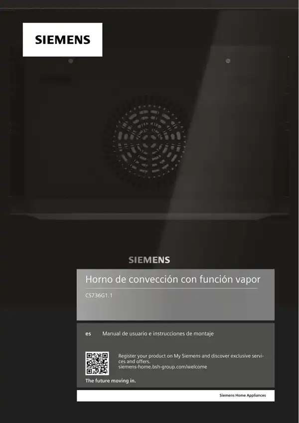 Manual Siemens Horno CS736G1.1 9001647873_A