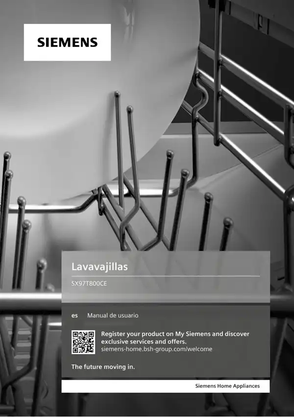 Manual Siemens Lavavajillas SX97T800CE 9001619695_A